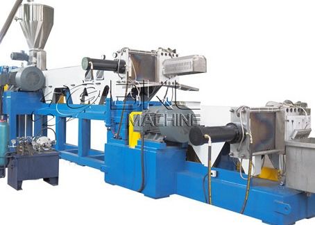 Plastic PE Film Granulating Pelletizing Recycling Machine 250-350kg/H