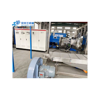 Granulating Pelletizing Recycling Machine HDPE Hard Plastic